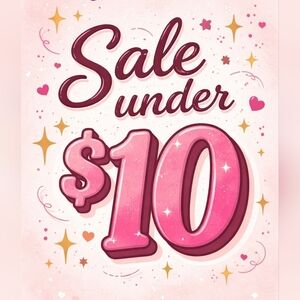SALE!! * ITEMS UNDER $10 *